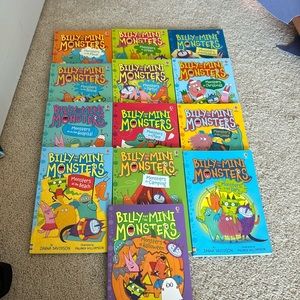 Billy and the Monster book set